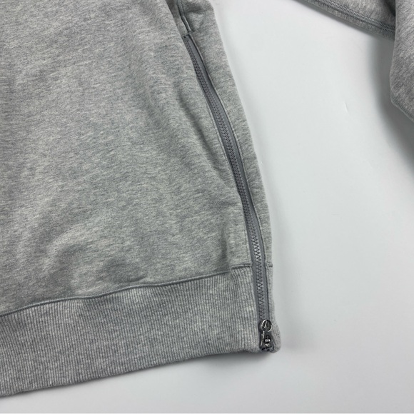 Ivivva Heather Gray Good Feels Side Zip Sweatshirt 12 - Picture 5 of 5